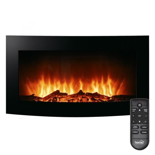 Somogyi FKK 17 Elektromos fali látványkandalló, íves, 2000 W, 50 dB