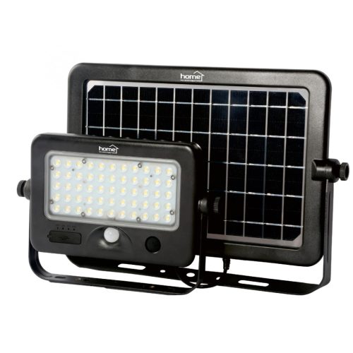 Somogyi FLP 1100 SOLAR napelemes LED reflektor mozgásérzékelővel, 10W, 1100lm, hideg fehér