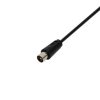 HOME FZ 54 szobai antenna erősítővel, extra vékony, extra könnyű, hálózati adapterrel, hosszú antennakábellel