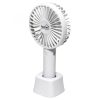 Somogyi HF 9/WH kézi tölthető ventilátor, 4 W, 1,5-5,5 óra üzemidő, 3,7 V, 1200 mA, 56 dB