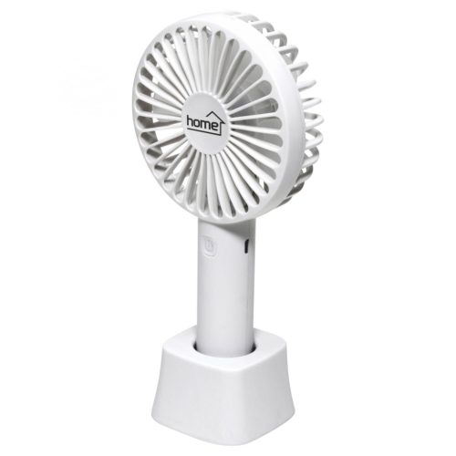 Somogyi HF 9/WH kézi tölthető ventilátor, 4 W, 1,5-5,5 óra üzemidő, 3,7 V, 1200 mA, 56 dB