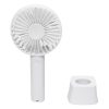 Somogyi HF 9/WH kézi tölthető ventilátor, 4 W, 1,5-5,5 óra üzemidő, 3,7 V, 1200 mA, 56 dB