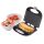 Somogyi HG P 01 Panini szendvicssütő, 750W, tapadásmentes bevonat, fehér