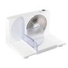 Somogyi HG SZE 01 szeletelőgép, teljesítmény 150 W, szeletelési vastagság 0-1,5 cm, rozsdamentes forgókés Ř17 cm, összecsukható