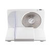 Somogyi HG SZE 01 szeletelőgép, teljesítmény 150 W, szeletelési vastagság 0-1,5 cm, rozsdamentes forgókés Ř17 cm, összecsukható