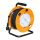 Somogyi HJR 10-25/1,0 kábeldob, 25m, 4 aljzat, 3x1mm vezeték, fém talp, IP44, max.2300Watt
