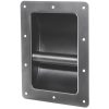 SAL HT 203 süllyesztett fogantyú hangfalhoz, fém, 220 x163 x60 mm