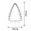 Somogyi KMF 4/210 Műfenyő H210 cm D142 cm