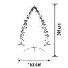 Somogyi KMF 4/240 Műfenyő H240 cm D152 cm