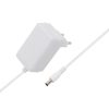 Somogyi LA 10 Q LED-es asztali lámpa, QI töltés, 6W, 600lm, érintésvezérlés, USB aljzat, fehér