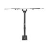 Somogyi LCDH 291 LCD/LED TV fali tartó, 23” - 55” képernyőméretig, max. 30 kg teherbírás, teljesen mozgatható, fali rögzítő elemek tartozékok