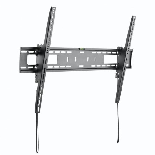 Somogyi LCDH 30 LCD/LED TV fali tartó, 60” - 100” képernyőméretig, max. 75 kg teherbírás, automata rögzítés gyorskioldó, vízszintezővel