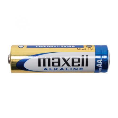 MAXELL Alkálielem Power Pack LR-6 AA 24db-os visszazárható átlátszó műanyag dobozban