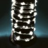 Somogyi ML 200/WH Micro LED-es fényfüzér-köteg, 10 füzér / 20 LED, hidegfehér, kültéri kivitel