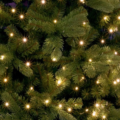 Somogyi ML 250G/WW Micro LED-es fényfüzér-köteg, melegfehér, zöld vezeték, IP44, dimmer