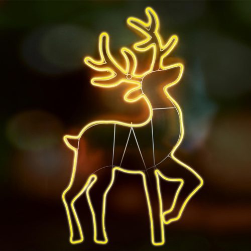 Somogyi NEON 4 Szarvas neon-light, 94x56cm