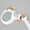 Somogyi NKLL 06 LED-es nagyítós asztali lámpa, 6W, 6500K, 400 lm, 3-12 dioptria, fehér
