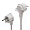 Somogyi NV 04TK/WH talpkapcsolós elosztó, 4 aljzat, 1,5méter, 3x1mm, fehér