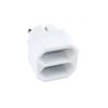 Somogyi NV 1/WH hálózati elosztó, 2 euro aljzat, 2x2,5A, 2x500W, fehér