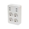 Somogyi NV 4 USB 4 aljzat 4 USB 3680W fali aljzat