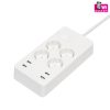 Somogyi NV 4 WIFI Smart elosztó, 4 földelt aljzat, 4 usb töltő aljzat, 1,5 méter