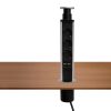 Somogyi NVE 3/USB bútorba építhető elosztó, 3 aljzat, 1,4méter, 2db USB, 16A