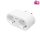 Somogyi NVS 32 PRO Smart dupla hálózati aljzat, Wi-Fi, időzítés, visszaszámlálás, 250V, 16A, 3680W