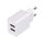 Somogyi SA 24USB USB hálózati töltő, 2 darab USB-A aljzat, 2,4A, fehér