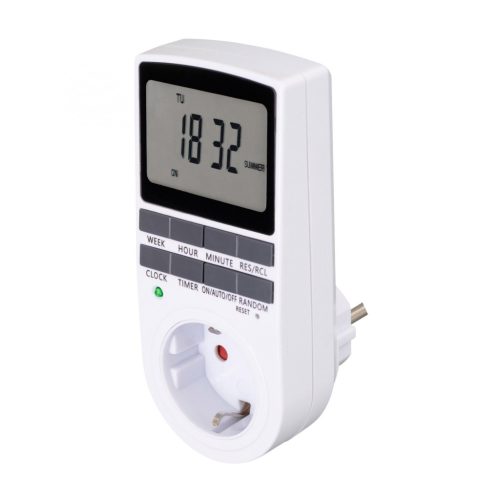 Somogyi TD 011 beltéri, digitális heti időzítő, kapcsolóóra
