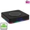 Somogyi TV SMART BOX Android TV, TV-okosító, multimédia-lejátszó, számítógép, egér és billentyűzet csatlakozás, 4/64GB memória, 4x2GHz processzor, 4K