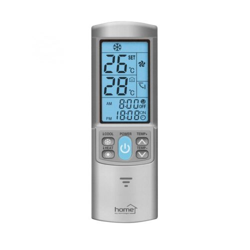 Somogyi URC 2000AC/SL univerzális távirányító légkondicionálókhoz, LCD kijelző