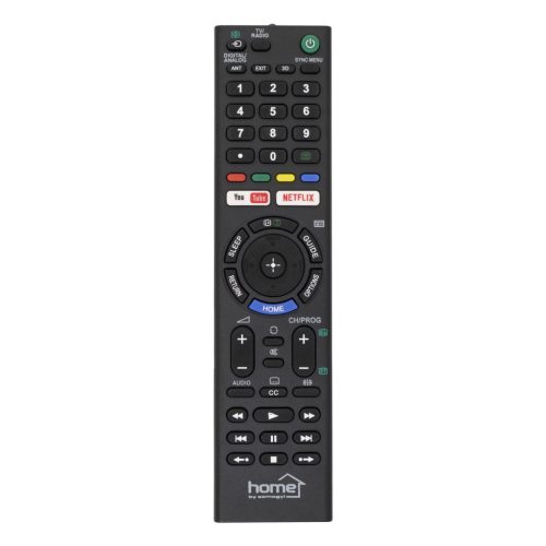 Somogyi URC SON okos távirányító Sony televíziókhoz, fekete