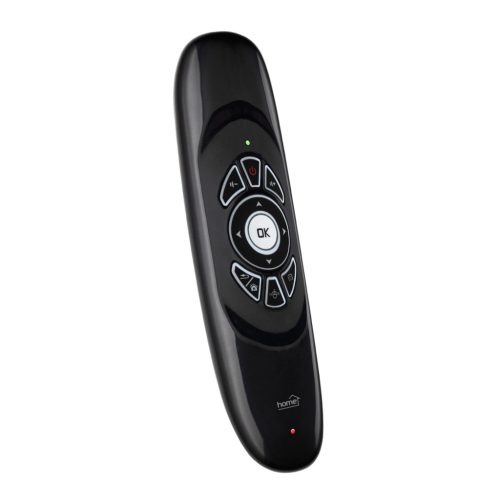 Somogyi URCAIR2 okos távirányító, egér, billentyűzet, 2in1, AirMouse, fekete