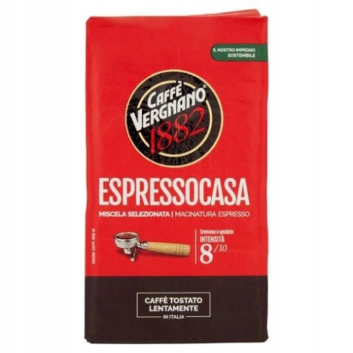 Caffe Vergnano Espresso Casa őrölt kávé, 250g